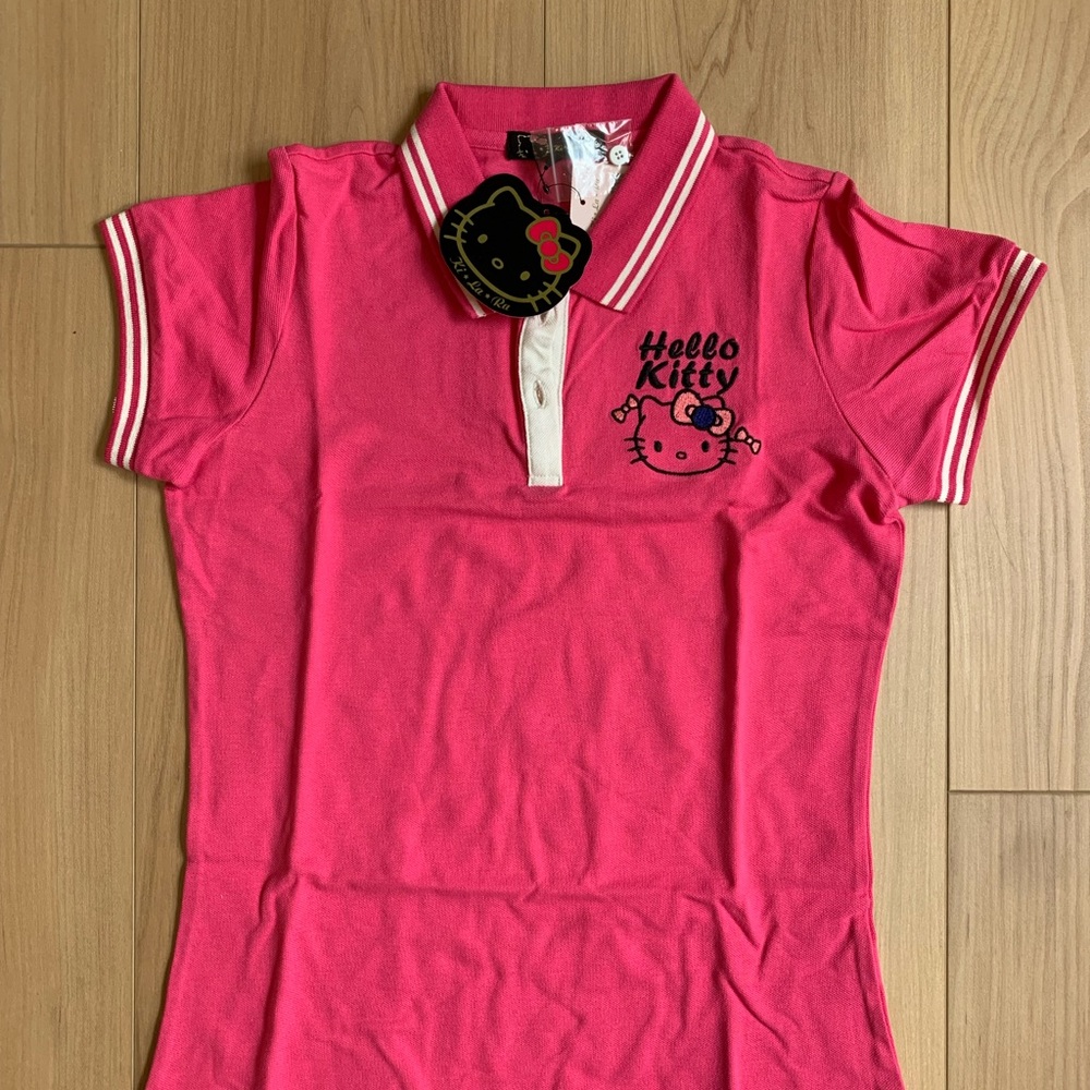 Hello Kitty Pink Kids Polo Shirt Exclusive